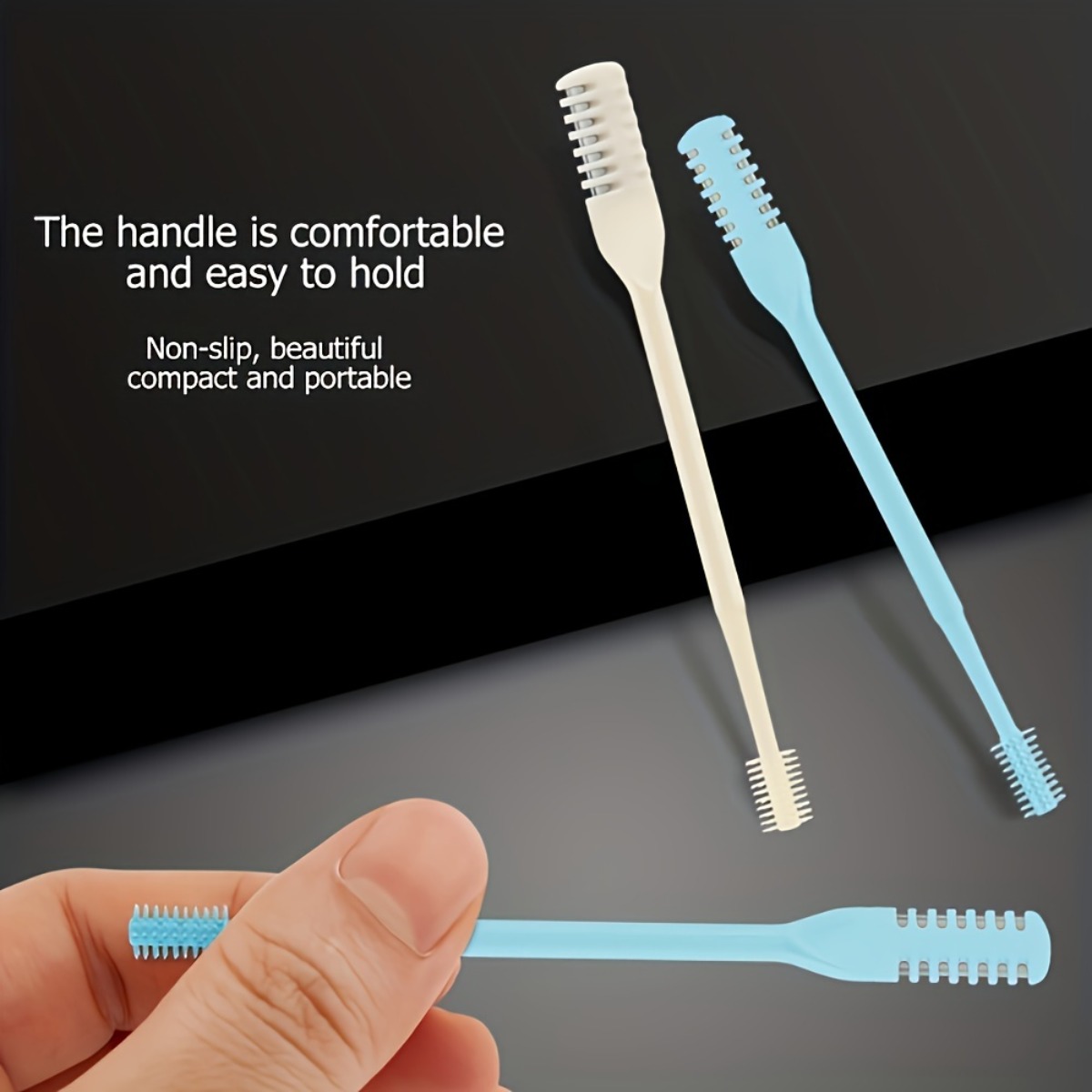 Men'S Grooming Eyebrow Trimming - Premium 2‑Pack Dual‑Head Nose Hair Trimming