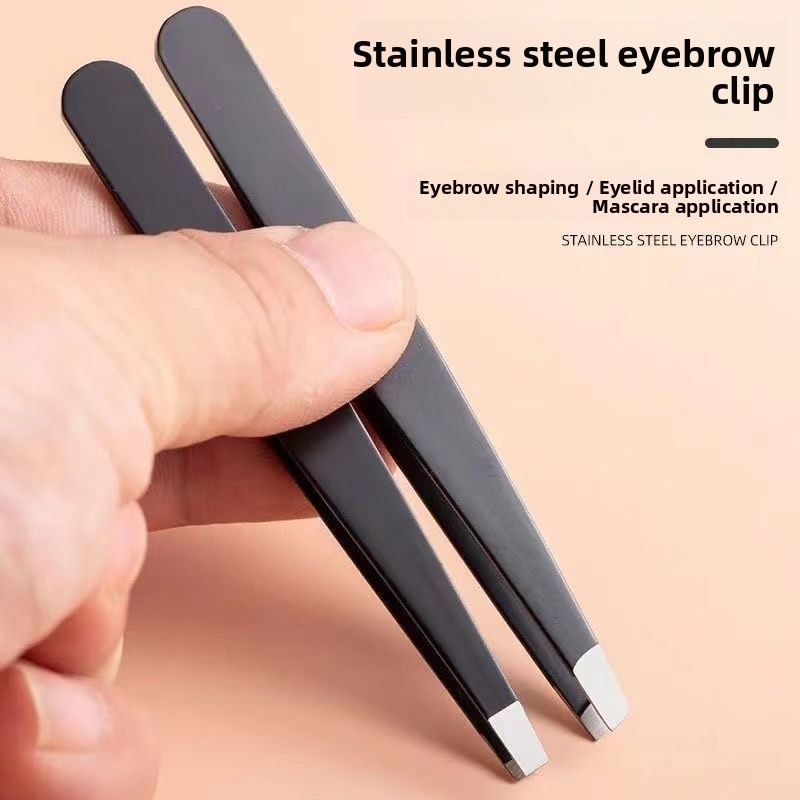 Men'S Grooming Eyebrow Trimming - Stainless Steel Brow Trimming Tweezers for