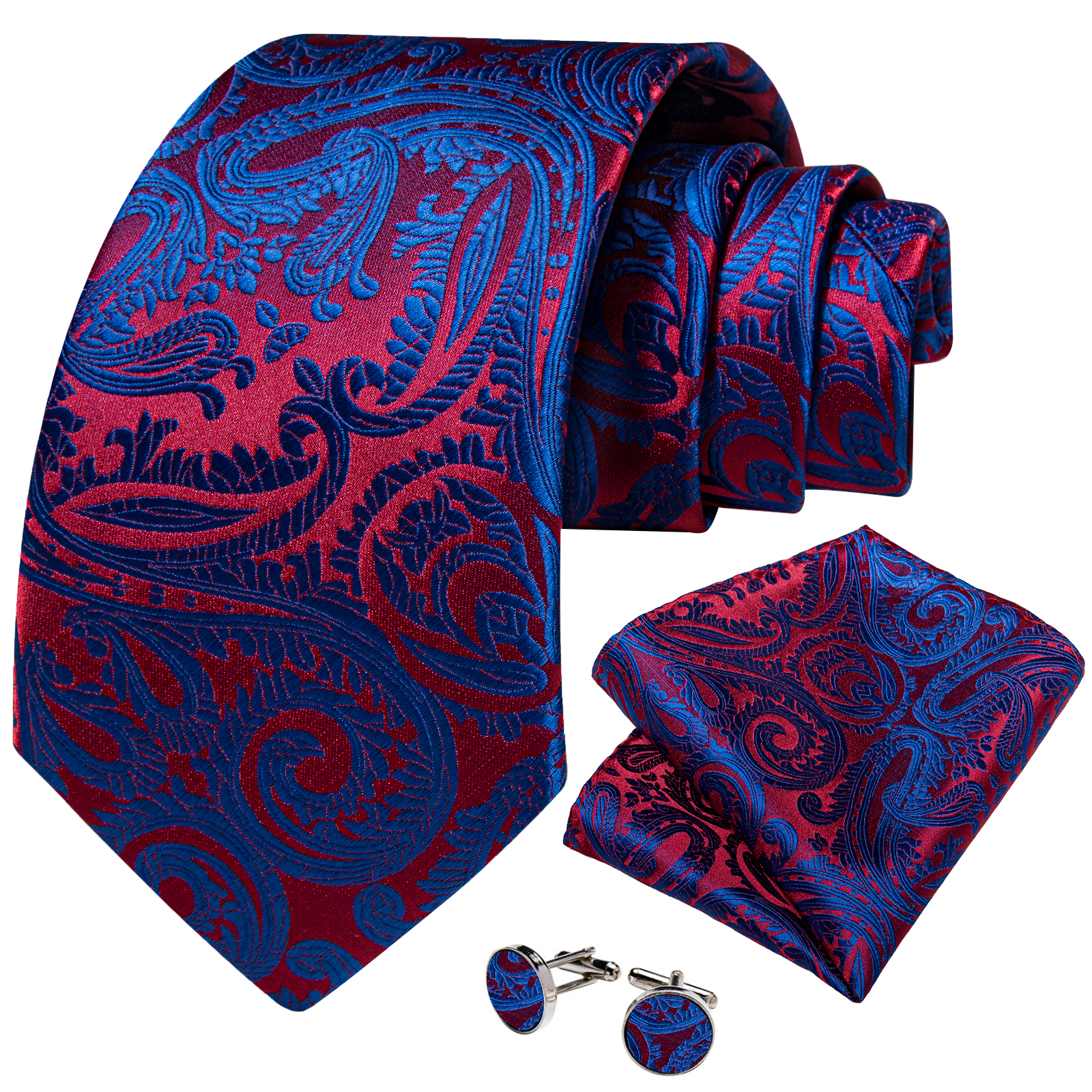 Men Tie with Luxury Blue Cryst - Men'S Grooming Set Gift avis et prix