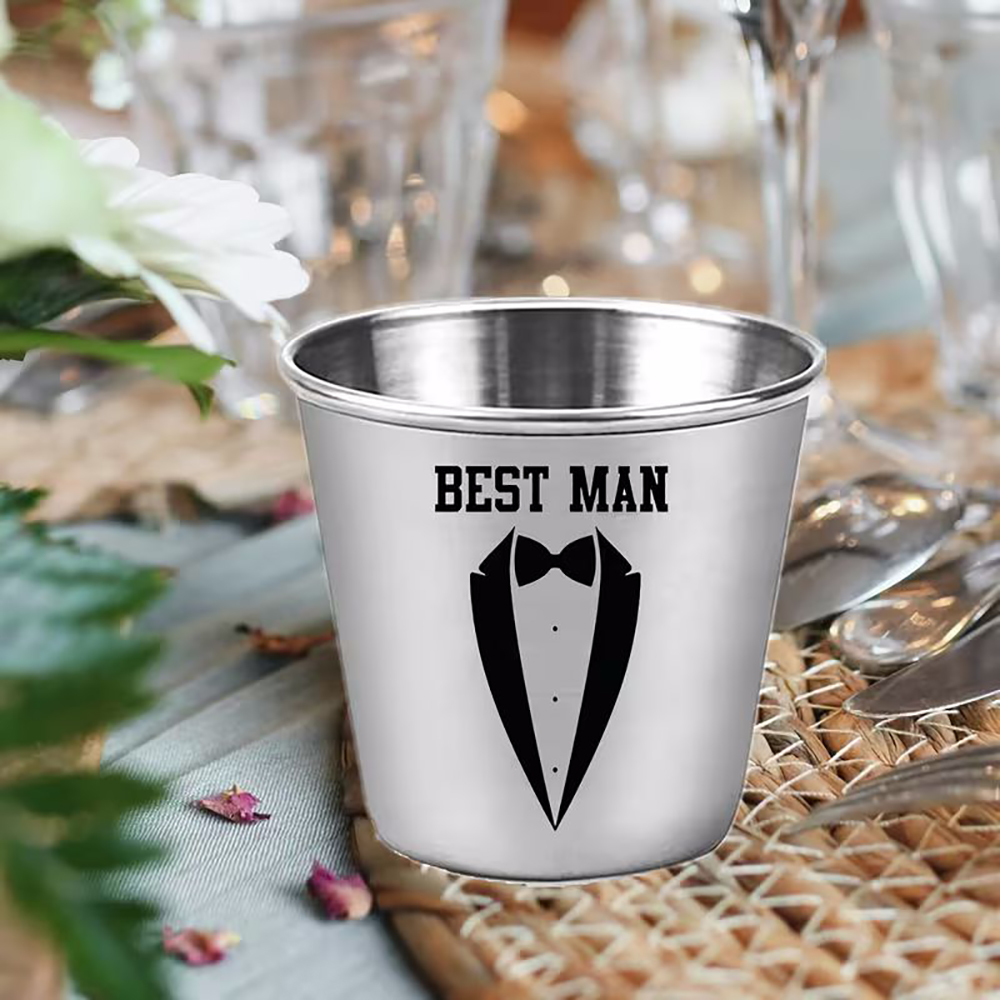 Custom Groomsman Shot Glass Se - Men'S Grooming Set Gift avis et prix