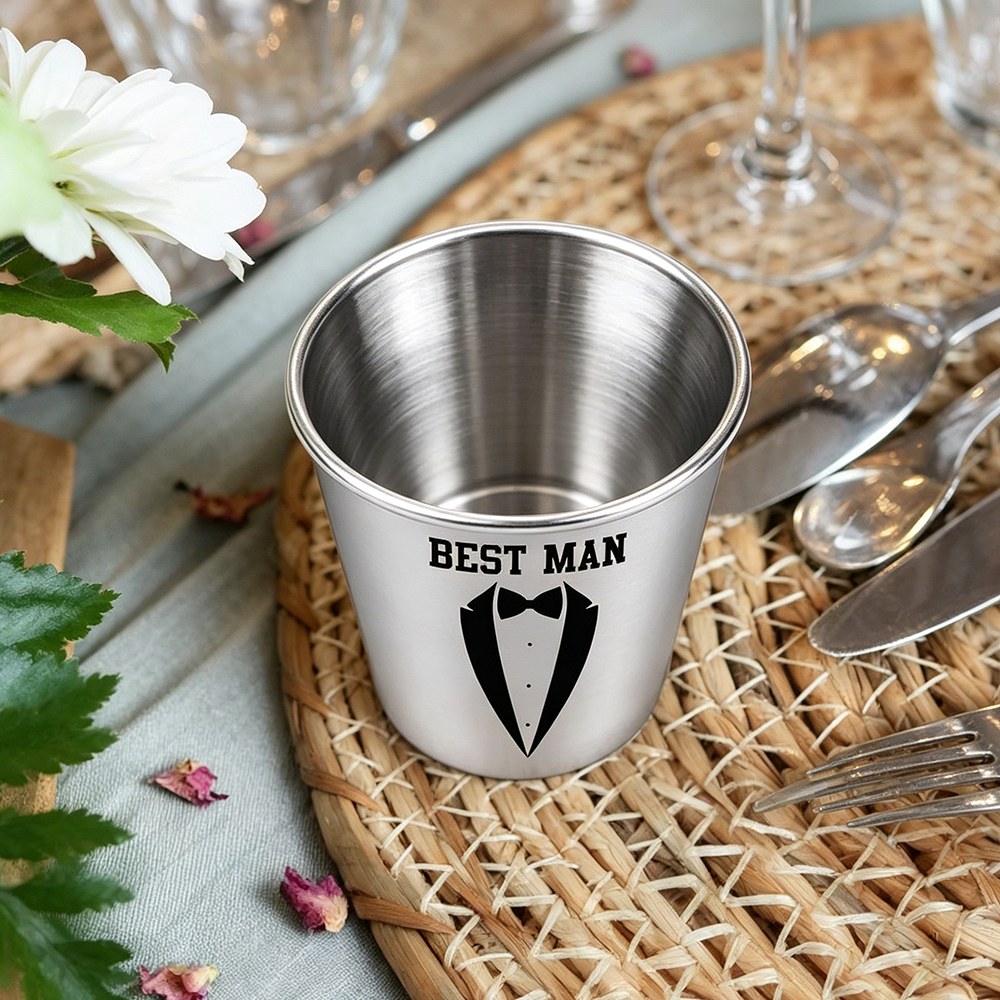 Custom Groomsman Shot Glass Se - Men'S Grooming Set Gift avis et prix