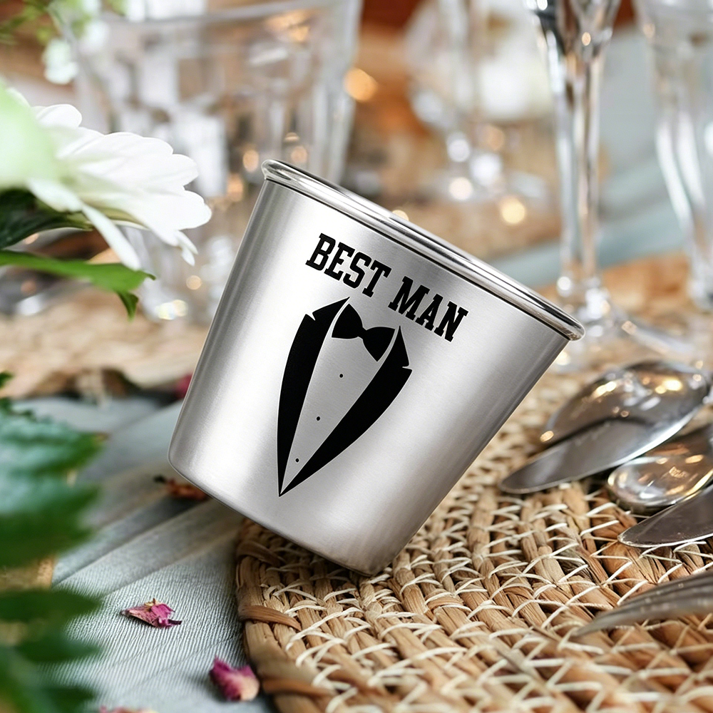 Custom Groomsman Shot Glass Se - Men'S Grooming Set Gift avis et prix