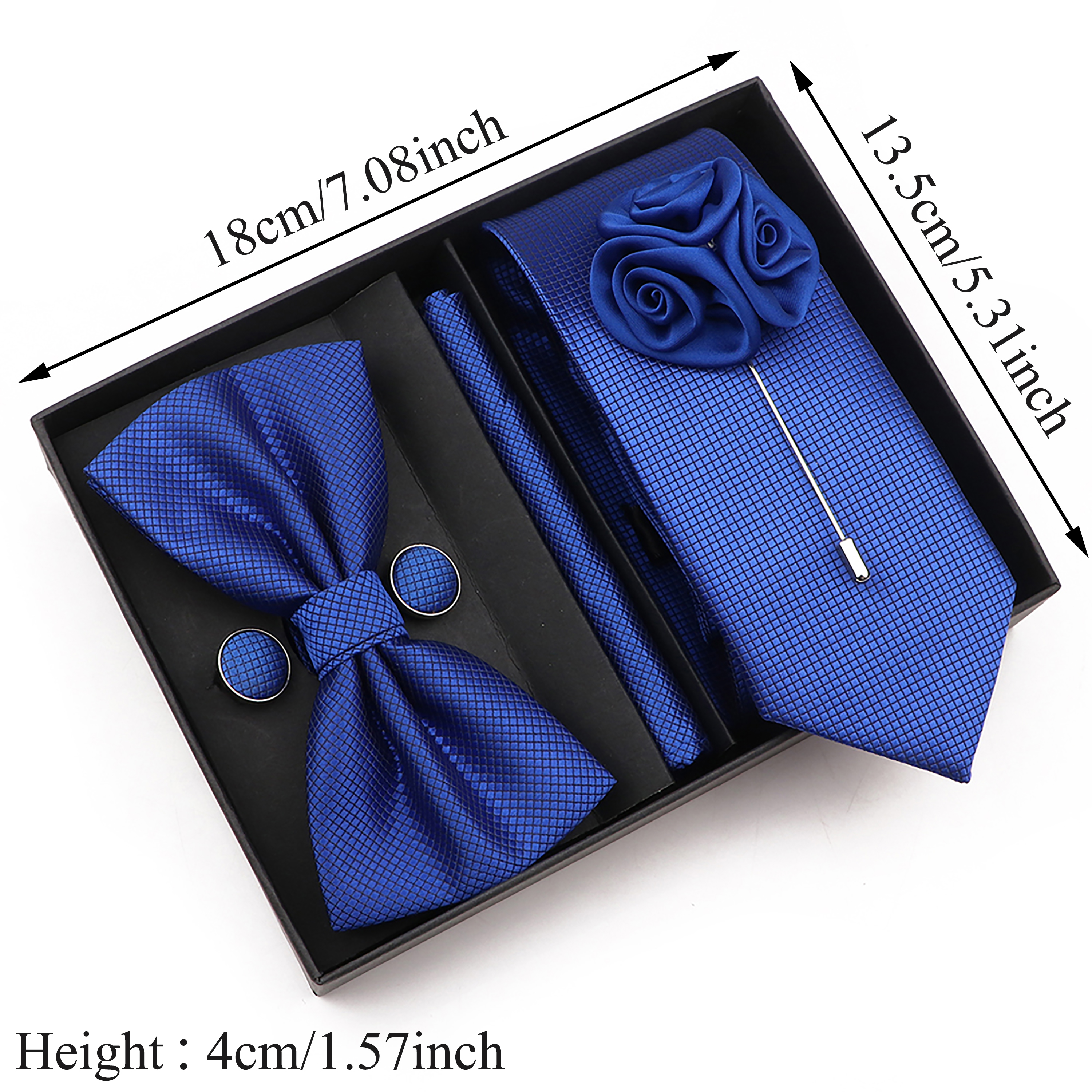 New Style Tie Set Solid Color  - Men'S Grooming Set Gift avis et prix
