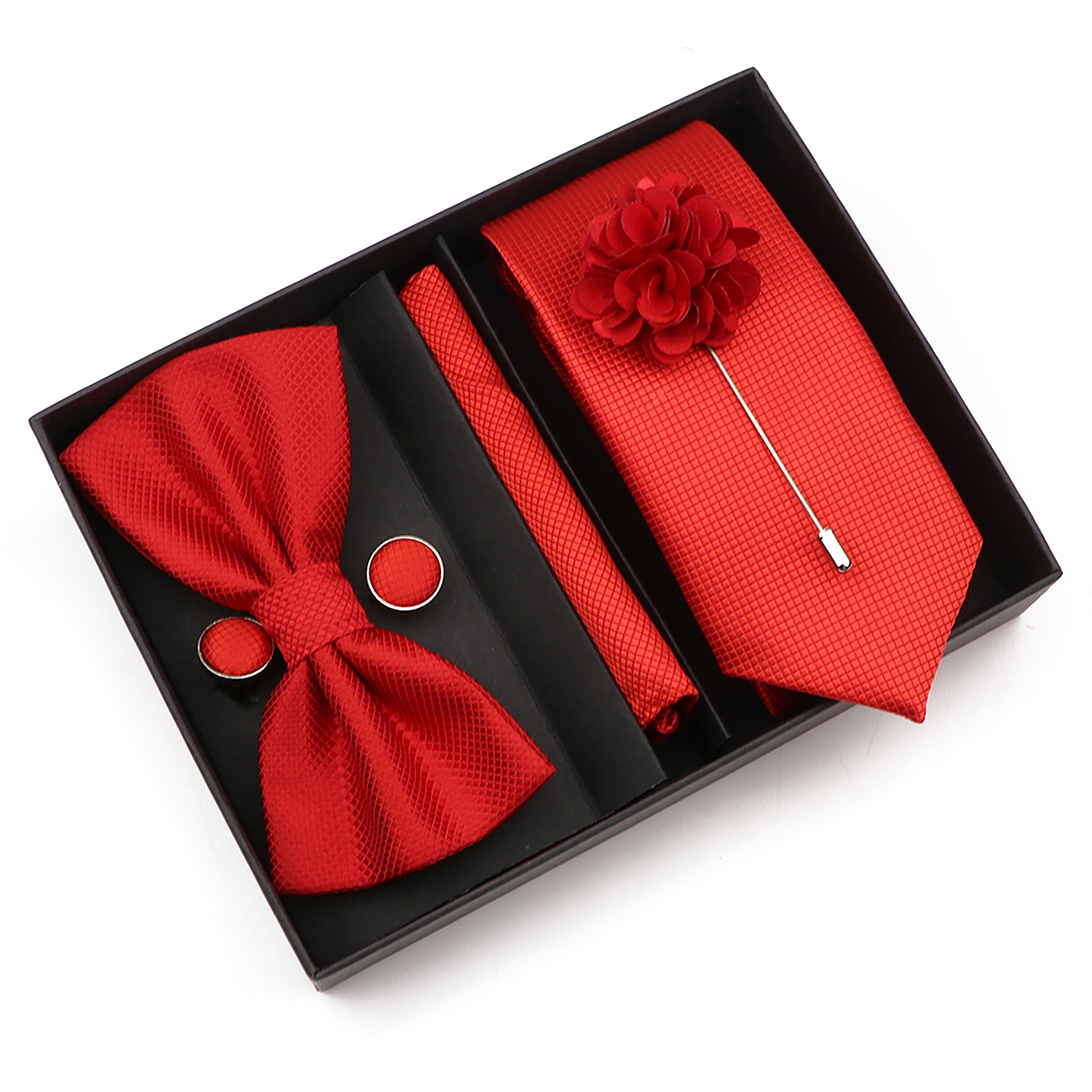 New Style Tie Set Solid Color  - Men'S Grooming Set Gift avis et prix