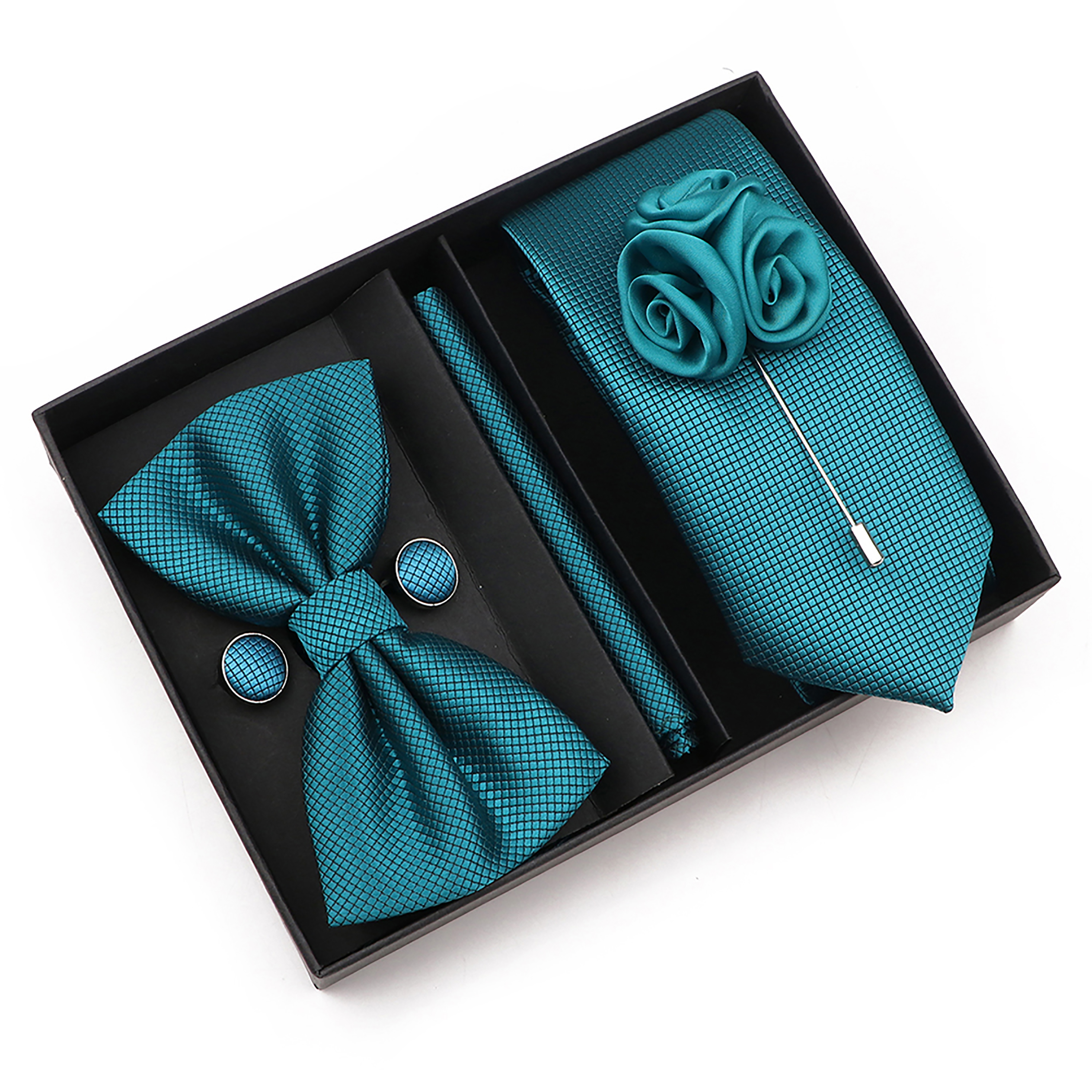 New Style Tie Set Solid Color  - Men'S Grooming Set Gift avis et prix