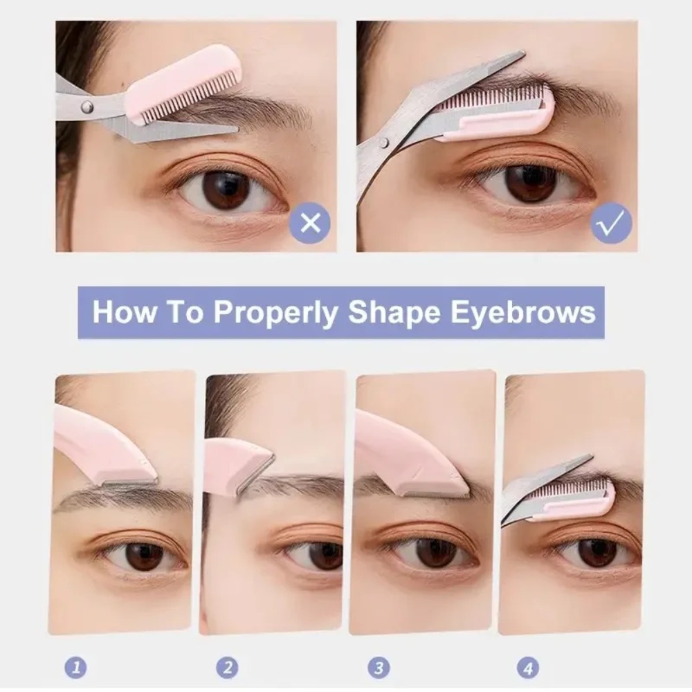 Eyebrow Trimming Kit Curved Ra - Men'S Grooming Eyebrow Trimming avis et prix