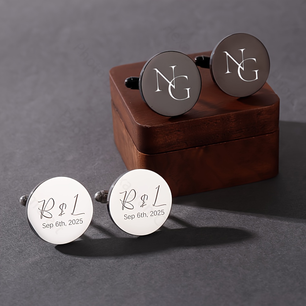 1pair Personalised Name Cuffli - Men'S Grooming Set Gift avis et prix