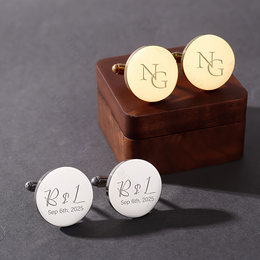 1pair Personalised Name Cuffli - Men'S Grooming Set Gift avis et prix
