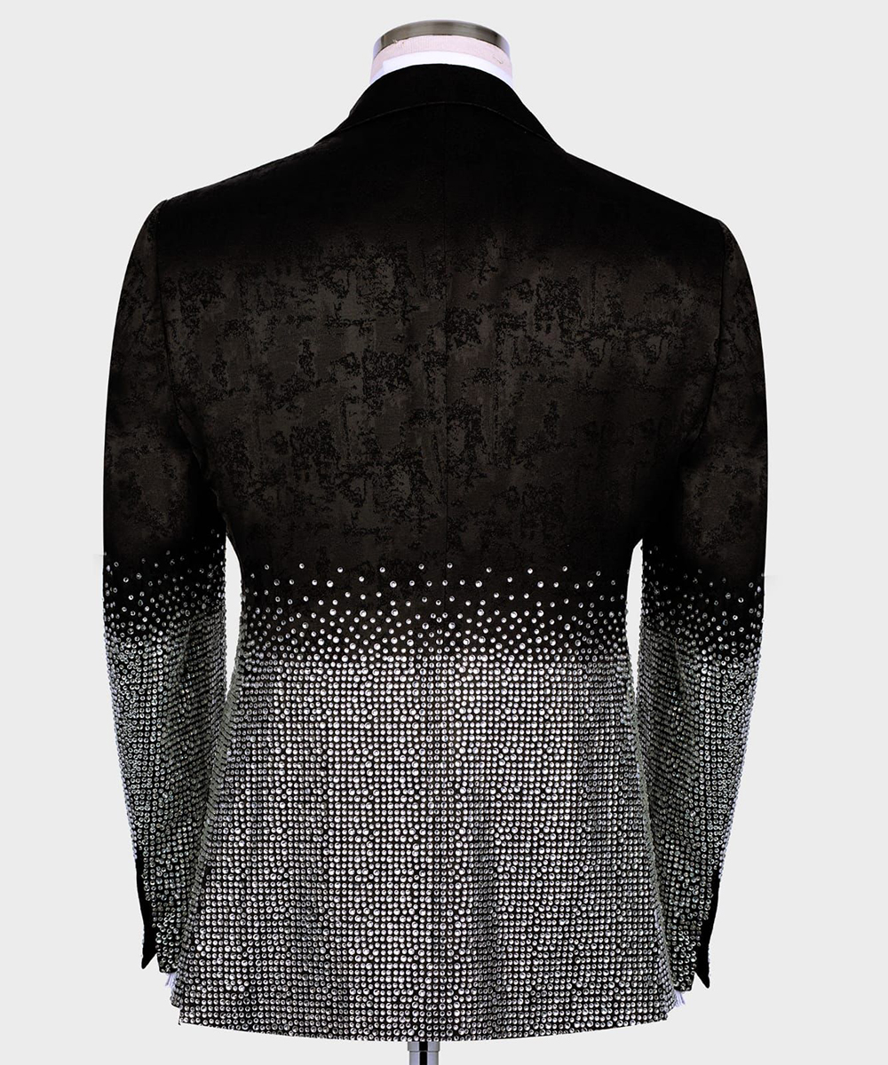 Silver Crystal Men Wedding Tux - Jack Men'S Grooming avis et prix