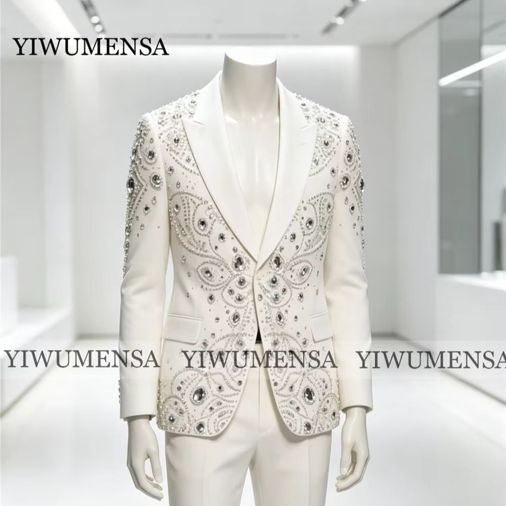 Exquisite Men's Suit For Weddi - Men Grooming Outfit avis et prix