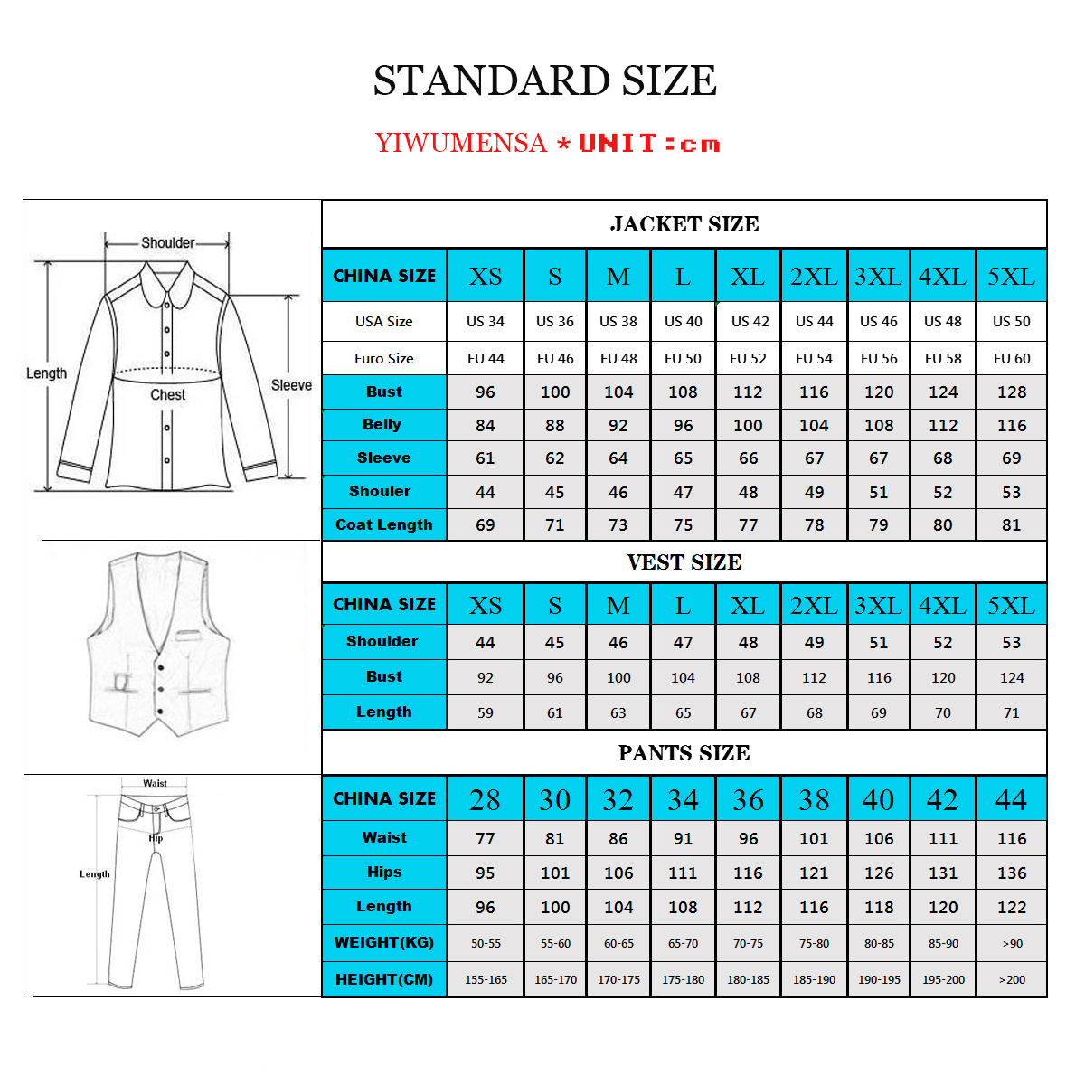 Sliver Beaded Stones Men's Sui - Men Grooming Outfit avis et prix