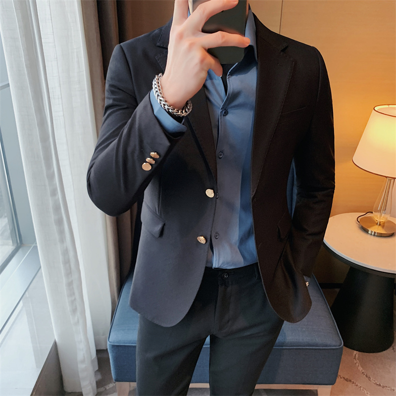 British Style Solid Color Blaz - Jack Men'S Grooming avis et prix