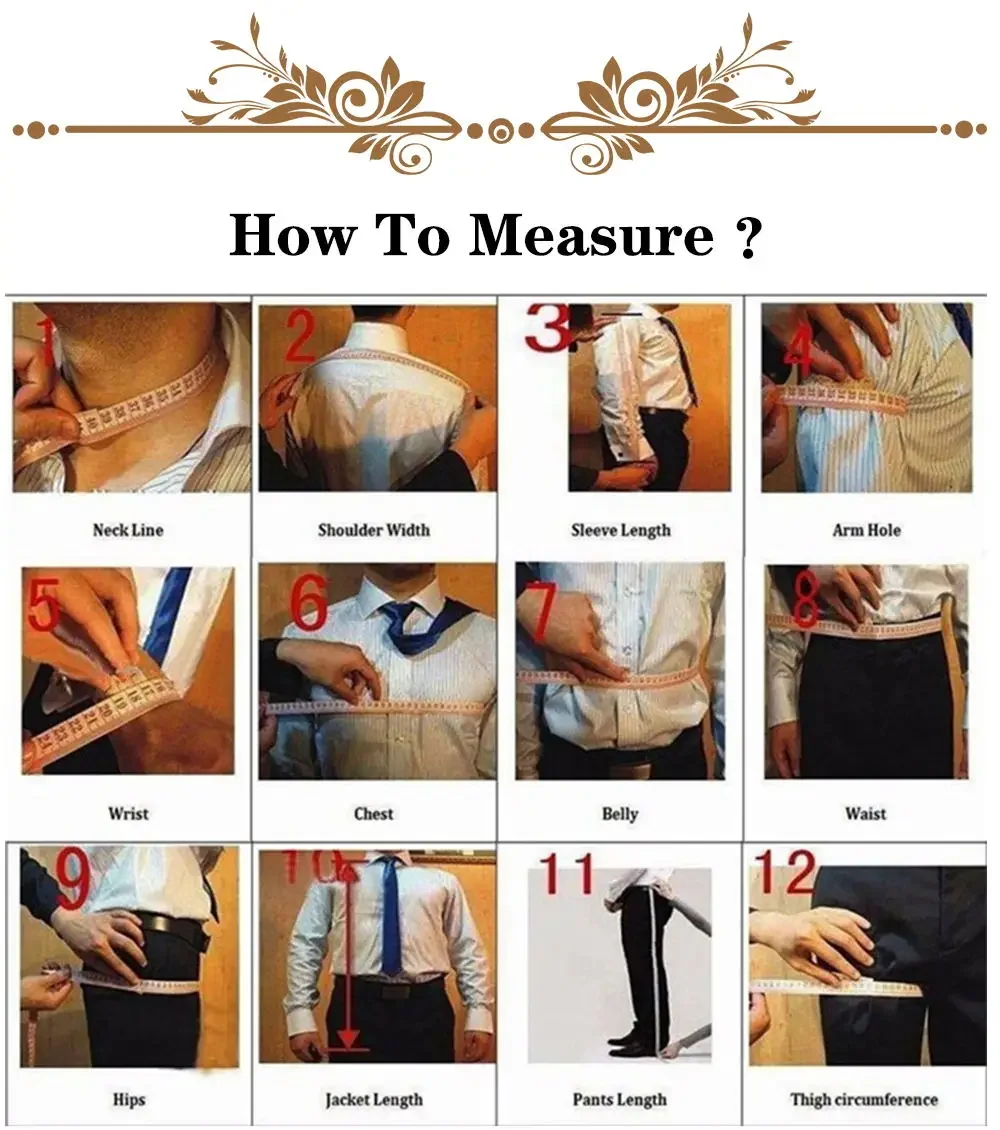 Customized Fashion Ornament Cr - Men Grooming Outfit avis et prix