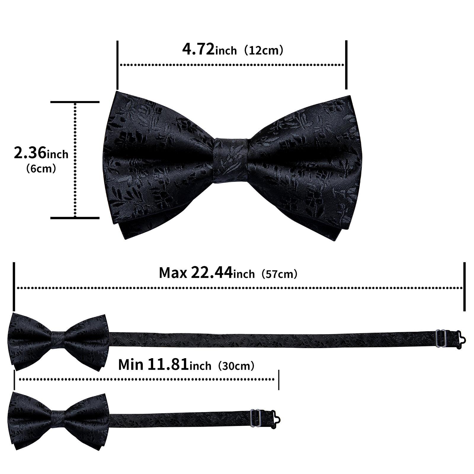4Pcs Black Solid Floral Men's  - Men'S Grooming Set Gift avis et prix