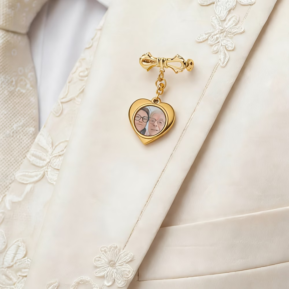 Custom Photo Brooch For Women  - Men'S Grooming Set Gift avis et prix