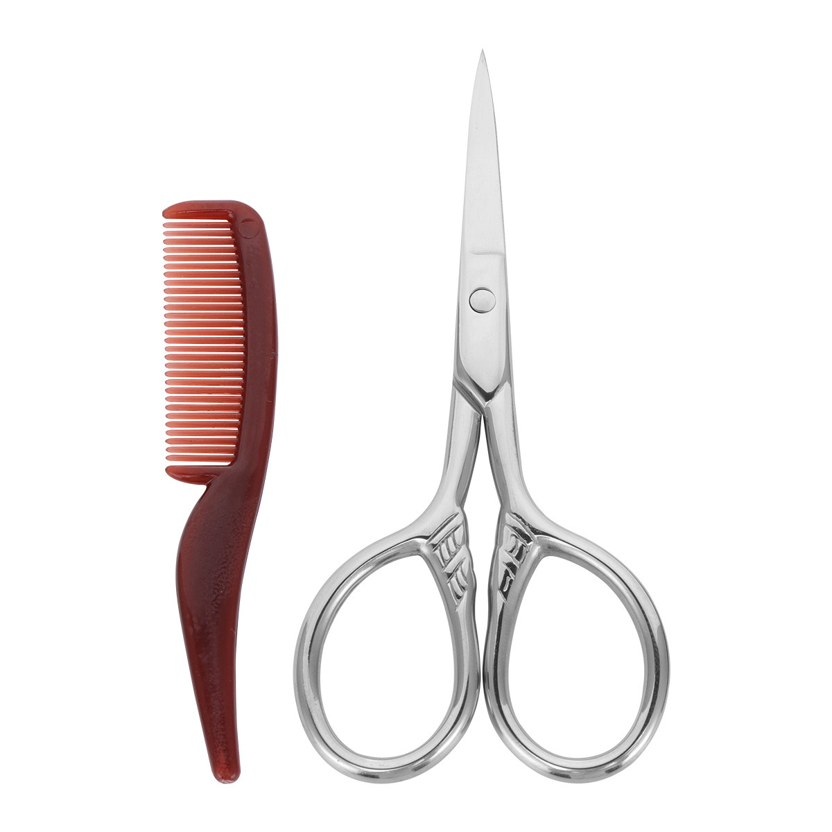 2 set Stainless Steel Beard Tr - Men'S Grooming Eyebrow Trimming avis et prix