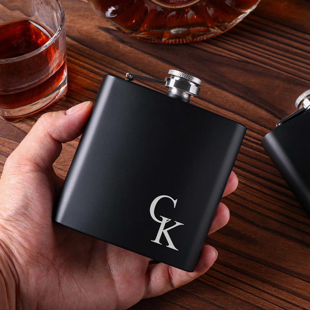 Personalized Name Hip Flask Se - Men'S Grooming Set Gift avis et prix