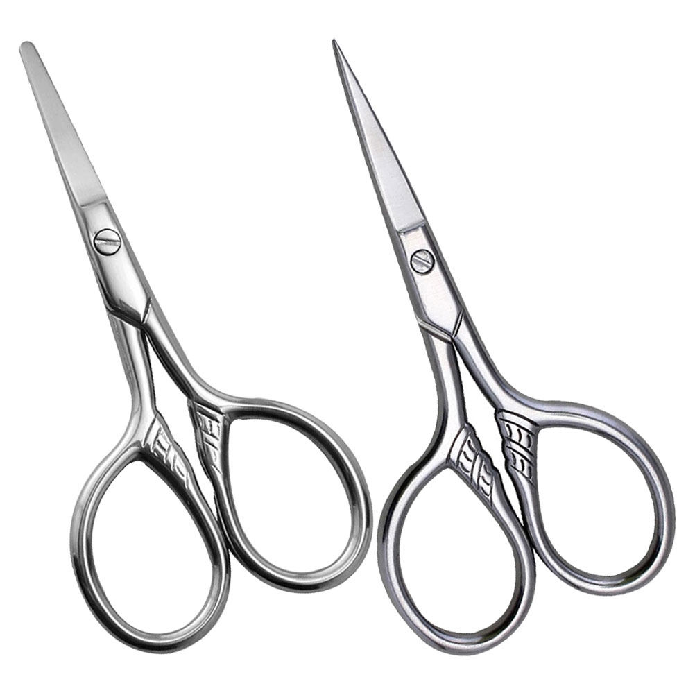 2Pcs Stainless Steel Eyebrow S - Men'S Grooming Eyebrow Trimming avis et prix