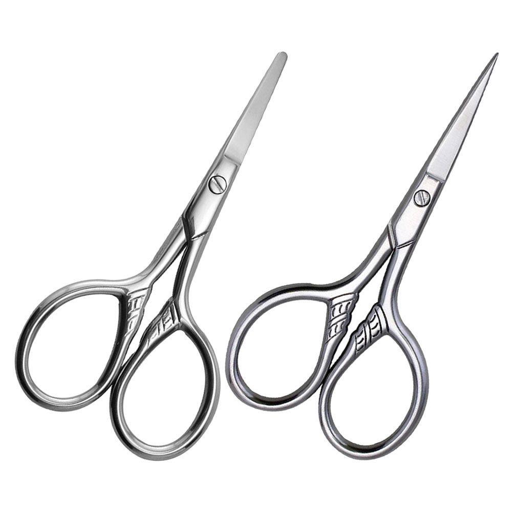 2Pcs Stainless Steel Eyebrow S - Men'S Grooming Eyebrow Trimming avis et prix